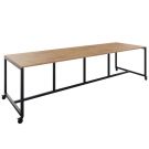 Verrijdbare kantinetafel Jalka 90 cm Hoog - 320 x 108 cm