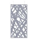 Akoestische ophang scheidingswand Web - 240 x 120 cm