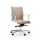 Vergaderstoel Dekora - Echt leer