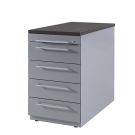 Vast ladeblok Maroon - 60 cm - 5 laden