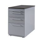 Vast ladeblok Maroon - 80 cm - 4 laden