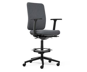 Bureaustoel Hanoi grijs